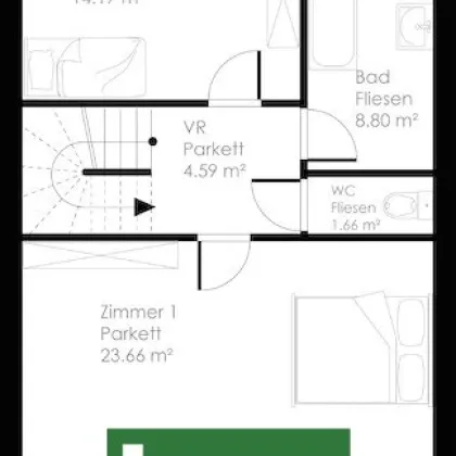 Erstbezug, Ziegelmassiv-Bauweise, 3-Schichtverglasung, Luftwärmepumpe, Stellplätze, S-Bahn 5 Minuten entfernt! - Bild 3