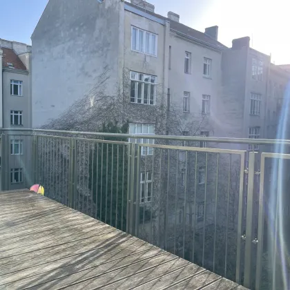 Wunderschöner Loftcharakter, viel Tageslicht und große Terrasse mit Grünblick - Einmalige Gelegenheit im 5. Bezirk in zentraler Lage! - Bild 3