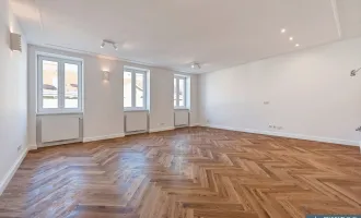 BALKONWOHNUNG im 4. Obergeschoß! Hochwertig sanierter 3-Zimmer-Stilaltbau