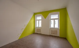 ++H7++ Sanierungsbedürftige 2-Zimmer Altbau-Wohnung, viel Potenzial!