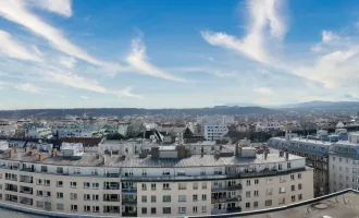 Penthouse-Büro mit ca. 180m² & Rundum-Terrasse | Sensationeller Panoramablick über Wien