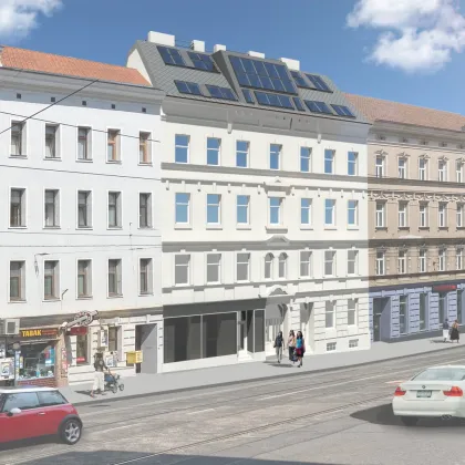 Neuer Preis! Baubewilligtes Zinshausjuwel! 92% Leerstand + Schönes Altbauhaus mit gegliederter Fassade + TOP-Lage in der Nähe des Wilhelminenbergs + Potential im Dachgeschoss! - Bild 2