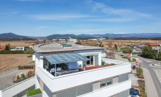 *** Exklusiv *** Traumhaftes Penthouse mit großer Terrasse und Blick auf die Karawanken