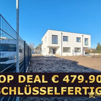 SCHLÜSSELFERTIG! ERSTBEZUG. Doppelcarport. 4 Zimmer, 3 WC's, 2 Bäder. 190m² Garten! - Bild 2