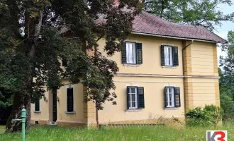 K3! HISTORISCHE VILLA in Velden am Wörthersee, Seenähe, mit parkähnlichem Grundstück, wartet auf Revitalisierung