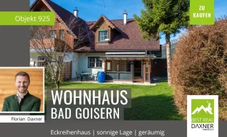 Charmantes Eckreihenhaus in sonniger Lage von Bad Goisern!