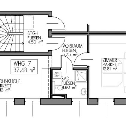 Erstbezug! 2-Zimmer in einem Neubau in 2221 Groß-Schweinbarth - Bild 3