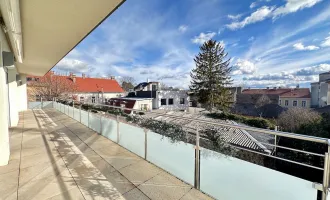 Moderne, barrierefreie Dachgeschosswohnung auf einer Ebene im Zentrum von Baden