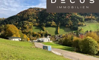 ||| BERGBLICK ||| SÜDÖSTLICH AUSGERICHTET ||| RÜCKZUGSORT IN DER NATUR ||| SONNIGES BAUGRUNDSTÜCK