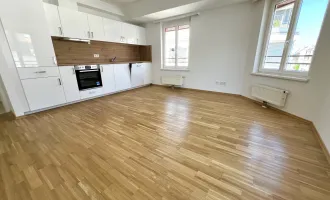 51m² Dachgeschosswohnung: 2 Zimmer, moderne Küche, hochwertige Böden für 319.000€