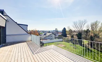 Dachterrassenwohnung mit harmonischem Naturflair I Erstbezug I Oberlaa U1 I Garage möglich