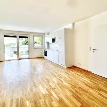 ERSTBEZUG - attraktive Finanzierung - Provisionsfrei - 3 Zimmer - ca. 74m² NFL - Einbauküche - große Terrasse - 1.Liftstock - Klimaaktiv Gold Standard - Bild 2