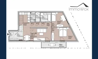 Exklusive Dachgeschosswohnung mit großer Dachterrasse und Balkon - Erstbezug!