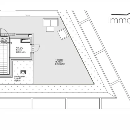 Traumhafte Dachgeschosswohnung mit riesiger Dachterrasse und Dachgarten - Erstbezug! - Bild 3