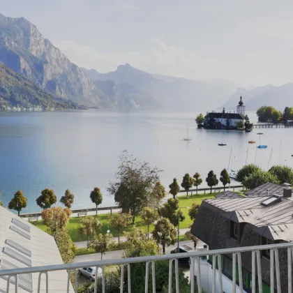 Penthouse mit unvergleichlichem Panoramablick über den Traunsee und das Seeschloss Orth - Bild 2