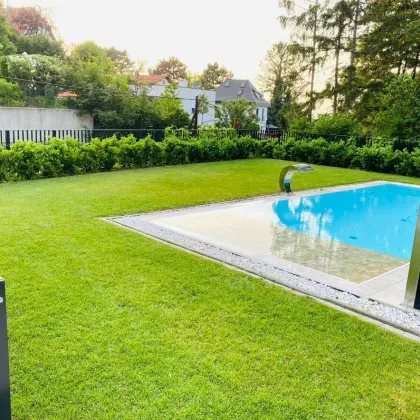 HIGH-END VILLA mit Pool, wunderschönem Garten und atemberaubendem Fernblick I TOP-Ausstattung I Ziegelmassive Bauweise - Bild 3