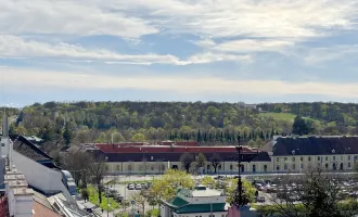 Dachgeschosswohnung mit Dachterrasse und Blick auf die Gloriette beim Schloss Schönbrunn!
