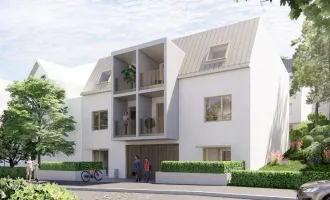 Baubewilligtes Projekt für 6 Häuser mit Eigengärten und Terrassen, sowie 7 PKW-Garagen-Stellplätzen