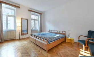 GUMPENDORFERSTRASSE nächst Café Sperl! Ruhig gelegener 3-Zimmer-Altbau im 4. Liftstock!