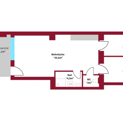 ! SOMMERAKTION PROVISIONSFREI KAUFEN !  Erstklassige Erstbezug: Privater Garten und Terrassenbereich I hochwertiges Parkett I effiziente Luftwärmepumpe - Bild 2