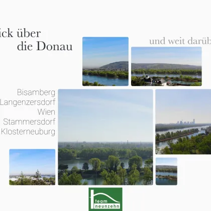 Aktionspreise bis -15% für ANLEGER mit Mietgarantie. Vorne die Donau mit Weitblick - Hinten der Wald mit Bergsauna.| amBergblick19 | Top 6 - Bild 3