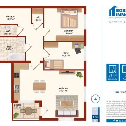 Modern Living | Top 8 | Baustart erfolgt | Stadtblick - Bild 2