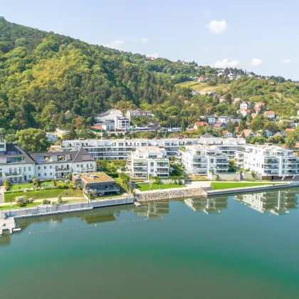 Strandfeeling in der Stadt: Moderne Wohnung mit Donau-Panorama im 19. Bezirk | 360° Tour - Bild 2
