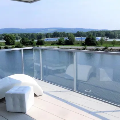 Strandfeeling in der Stadt: Moderne Wohnung mit Donau-Panorama im 19. Bezirk | 360° Tour - Bild 3