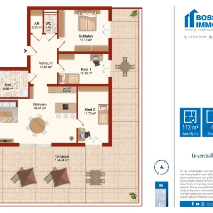 Modern Living | Top 20 | Baustart erfolgt | Penthouse im Zentrum von Traun - Bild 2