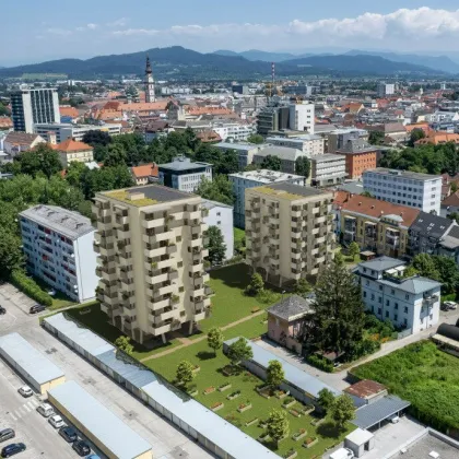 CITY LIFE KLAGENFURT - Panoramablick - 51m² Südbalkon - Bild 2