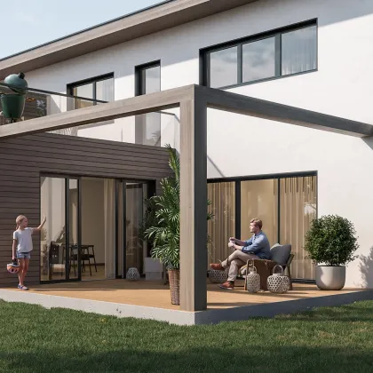 Doppelhaushälfte belagsfertig mit Garten - unschlagbarer Preis! Leistbares Wohnen in Schwertberg - Bild 3