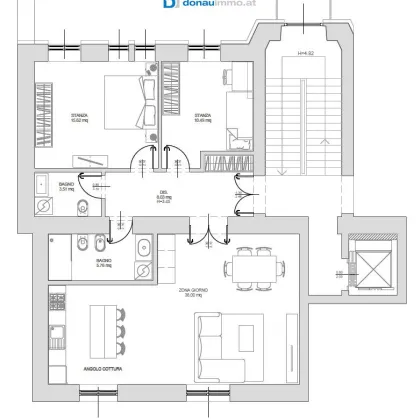 Exklusive Ferienwohnung in Triest: Moderne Ausstattung, 81 m², hoher Komfort für 485.000,00 € - Bild 2