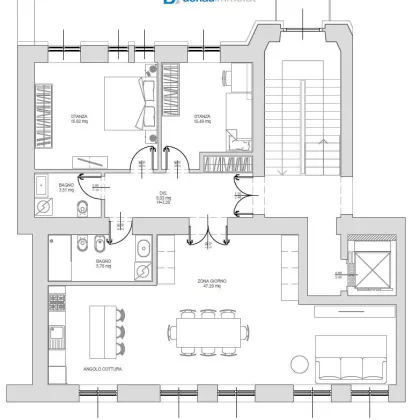 Exklusive Ferienwohnung in Triest: Moderne Ausstattung, 90 m², hoher Komfort für 510.000,00 € - Bild 2