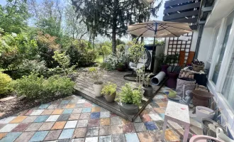 Sehr gepflegte, helle ca. 86 m² große Eigentumswohnung mit Terrasse und kleinem Garten und Garage zu kaufen!