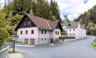 Ehemaliges Gasthaus „Kumpfmühle“ mit Diskothek, 17 Gästezimmern und großer Wohnung in Schrimpf im Mönichwald