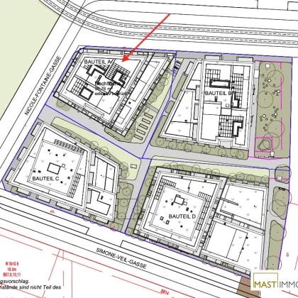 Alte Donau! Provisionsfreie & exklusive 3-Zimmer Familienwohnung beziehbar Ende 2026! - Bild 3