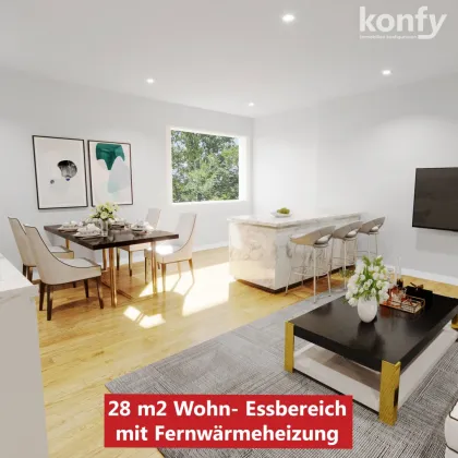 3-Zimmer-Wohnung inklusive Sanierungspaket, Balkon mit Fernsicht! Jetzt besichtigen und Böden, Fliesen und Türen vor Bezug frei wählen! - Bild 3