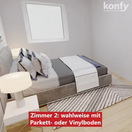 3-Zimmer-Wohnung inklusive Sanierungspaket, Balkon mit Fernsicht! Jetzt besichtigen und Böden, Fliesen und Türen vor Bezug frei wählen! - Bild 2