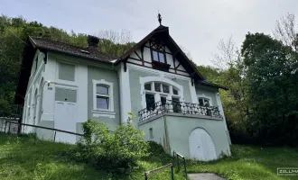 Traumhafte Immobilie mit Entwicklungspotential in grüner Oase mit schönem Garten und Fernblick | ZELLMANN IMMOBILIEN