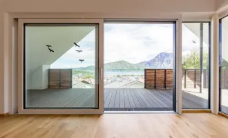 Grosses Penthouse mit traumhaftem Blick auf den Traunsee und den Traunstein (Zweitwohnsitznutzung möglich!)