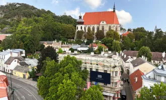 KIRCHENGASSE 1 II PRESTIGE UND ELEGANZ II WOHNUNGEN IN DENKMALGESCHÜTZEM MÖDLINGER STADTJUWEL II FUSSGÄNGERZONE