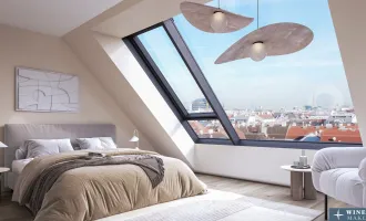 Exklusiver Dachgeschossgtraum | 2-Zimmer mit Balkon | ESSENZ NO. 1 - Die neue Avantgarde des Wohnens