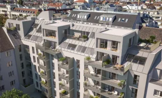 PROVISIONSFREI | Erstbezug |  2-Zimmer Neubau mit Balkon | Fernwärme | TG-Stellplatz optional | Nachhaltiges Wohnbauprojekt