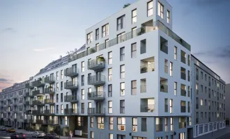 PROVISIONSFREI | Erstbezug |  2-Zimmer Neubau mit Balkon | Fernwärme | TG-Stellplatz optional | Nachhaltiges Wohnbauprojekt