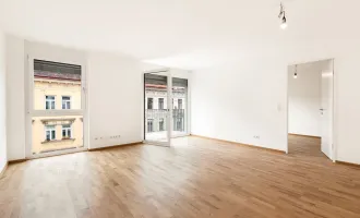 PROVISIONSFREI | Erstbezug |  2-Zimmer Neubau mit Balkon | Fernwärme | TG-Stellplatz optional | Nachhaltiges Wohnbauprojekt