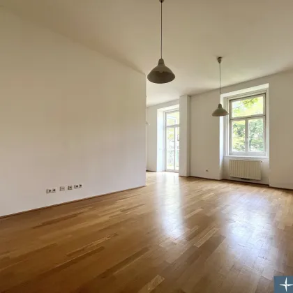 Großer BALKON in INNENHOFLAGE | Wunderbarer Altbau in Herzen Wiens | ALOIS DRASCHE PARK in Nähe BALKON zum INNENHOF! - Bild 2