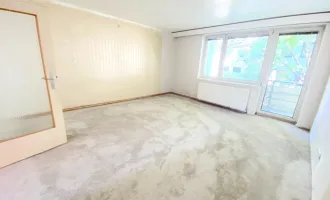 NEUER PREIS! PROVISIONSFREI! UNSANIERTE 3-ZIMMER WOHNUNG MIT BALKON NÄHE LICHTENTALERPARK!