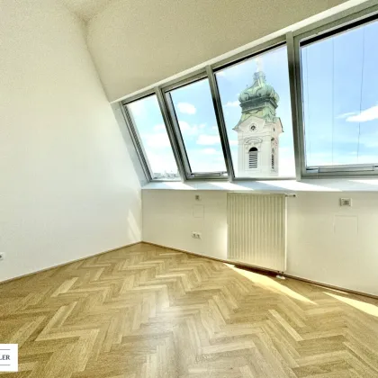 Einmalige Dachterrassenwohnung mit Blick über Wien- U-Bahnlinie U3,U4 und The Mall Wien Mitte ca. 100m entfernt! - Bild 3