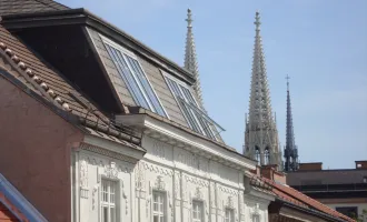 Dreistöckige Maisonettewohnung mit zwei Terrassen im Zentrum von Wien