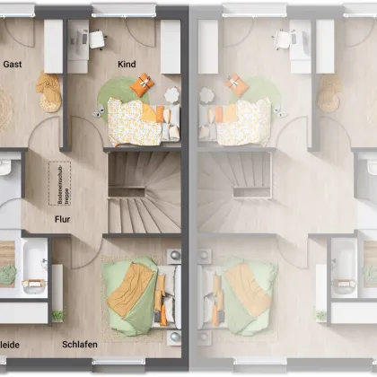 Einfamilienhaus in Polling mit ca. 110 m2 in Massivbauweise inkl. Grundstück sucht neuen Eigentümer - Bild 3